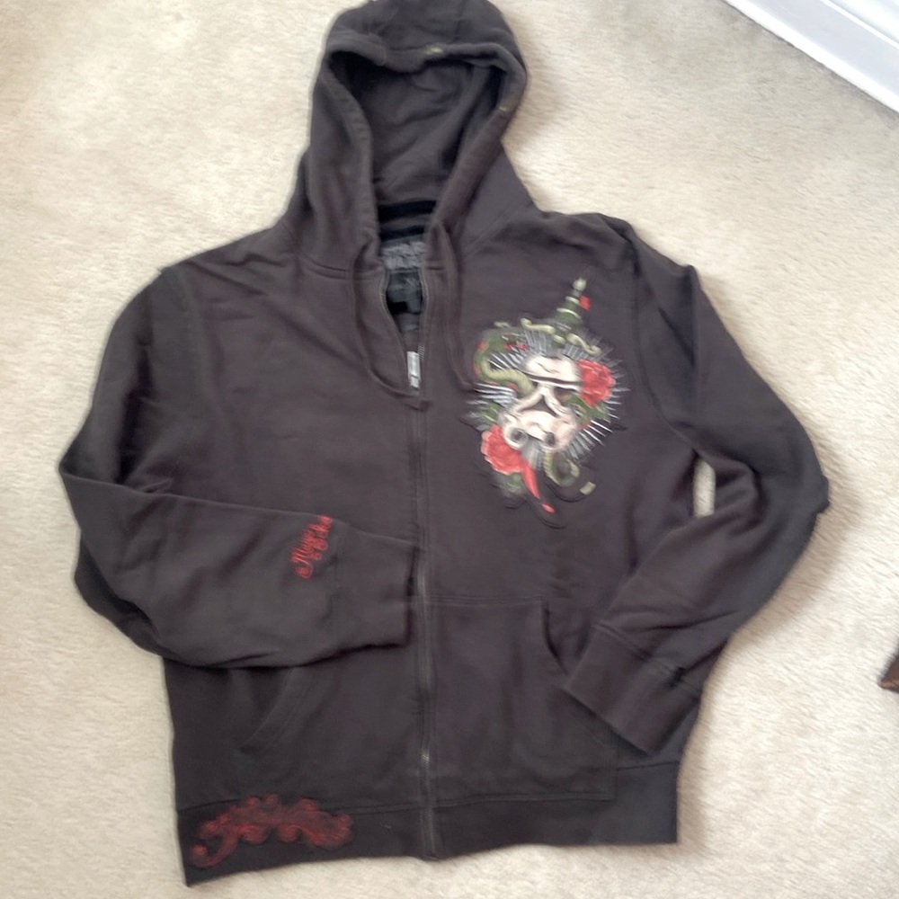 Marcelo Cut & Sew Star Wars zip hoodie